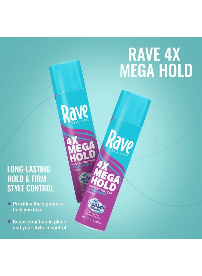 RAVE بخاخ شعر ريف 4X ميغا معطر - Image 3