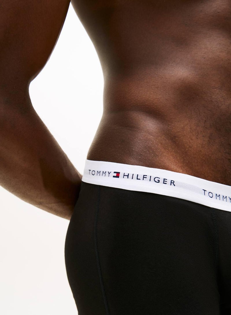 TOMMY HILFIGER 3-Pack Signature Waistband Low Rise Trunks - Image 4