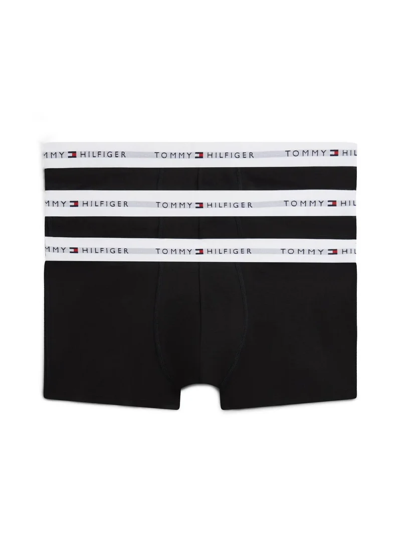 TOMMY HILFIGER 3-Pack Signature Waistband Low Rise Trunks