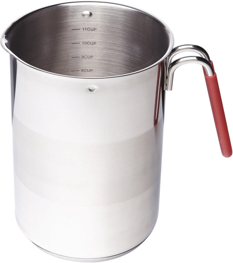 Kuhn Rikon 4th Burner Pot with Glass Lid and Steamer Basket - 12 Cup Capacity - Image 3