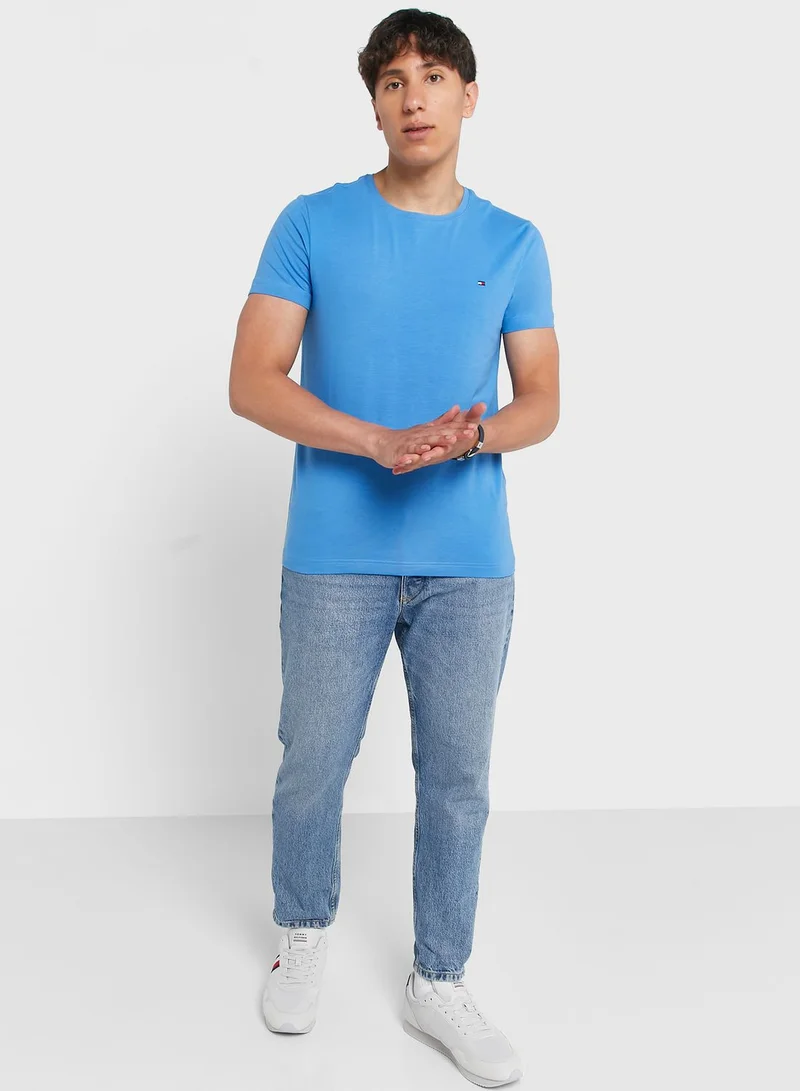 TOMMY HILFIGER Logo Crew Neck T-Shirt