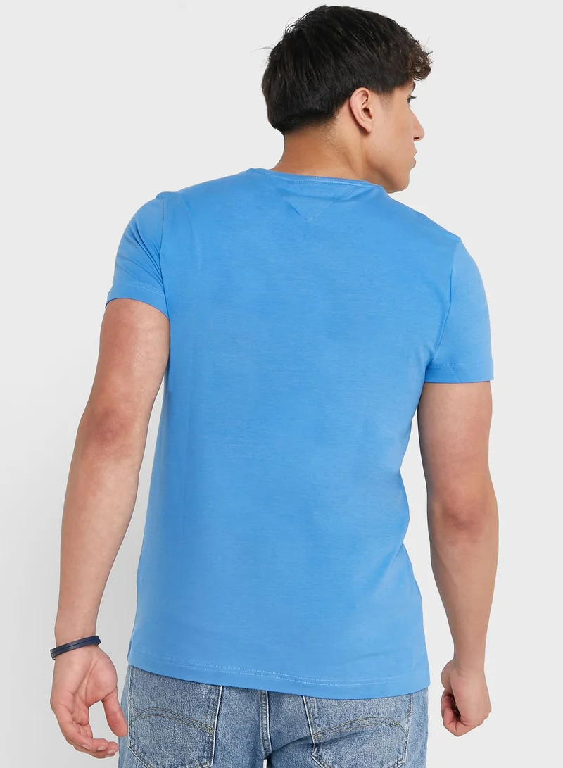TOMMY HILFIGER Logo Crew Neck T-Shirt