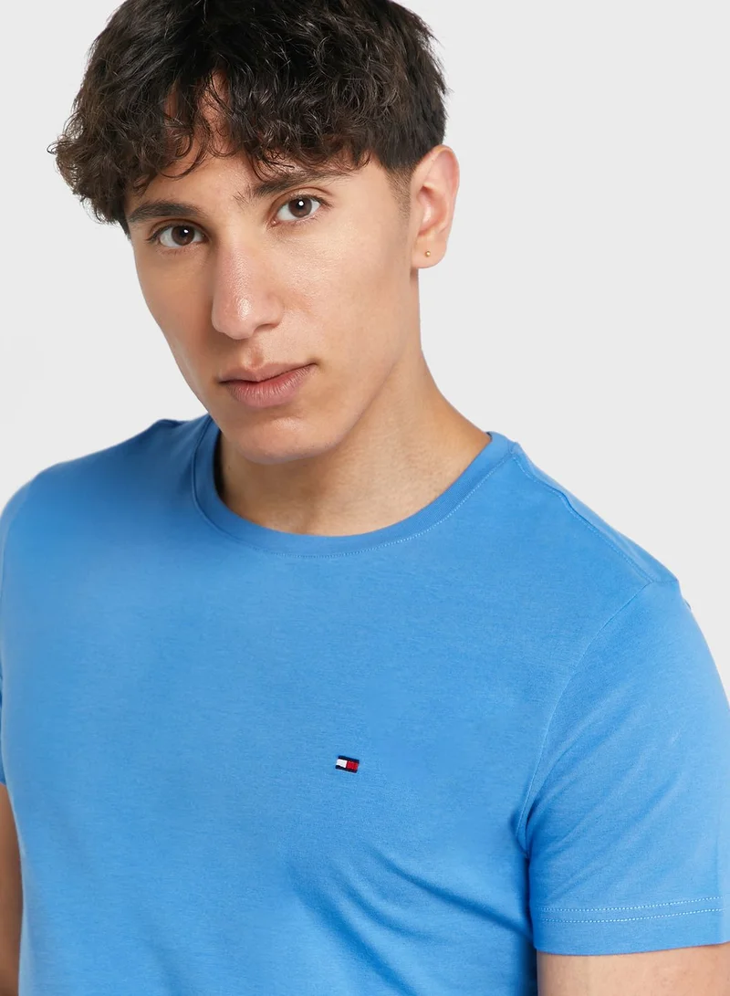 TOMMY HILFIGER Logo Crew Neck T-Shirt