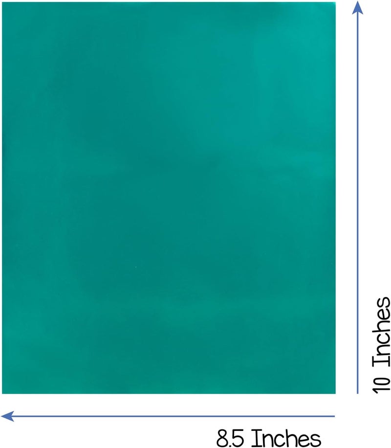 Hygloss Metallic Foil Paper - 20 Sheets of 8.5" x 10" in 10 Assorted Colors for Arts & Crafts - Image 5
