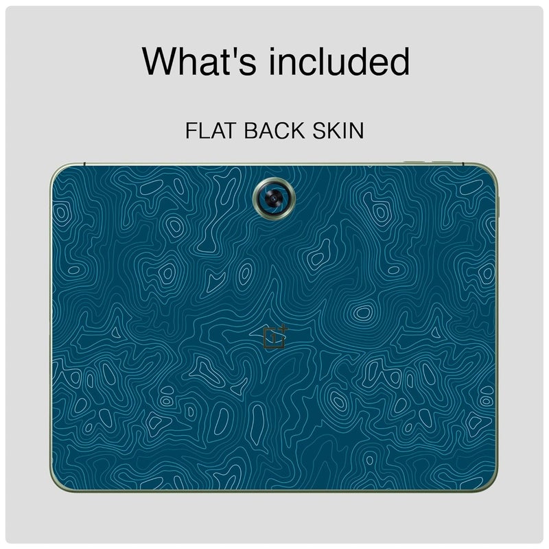 Capes Tablet Skins for OnePlus Pad (OPD2203) | Ultra-Thin Protective Film | Anti-Scratch Vinyl Decal Skin | Not Case/Cover (Aqua, Back Skin) - Image 2