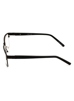 V.W.E. Men Premium Rectangle Metal With Plastic Temple Extra Large Reader 152Mm Wide Frame Reading Glasses (Black 1.75)  - Image 3