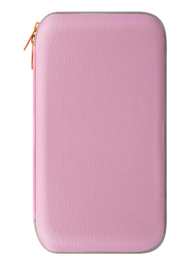 sarlar Card travel Case Compatible for Yoto mini Card Case, Soft Portable Folder with Zipper & 160 Pockets for Player. Binder Sleeve Holder for Travel (Pink) - Image 1