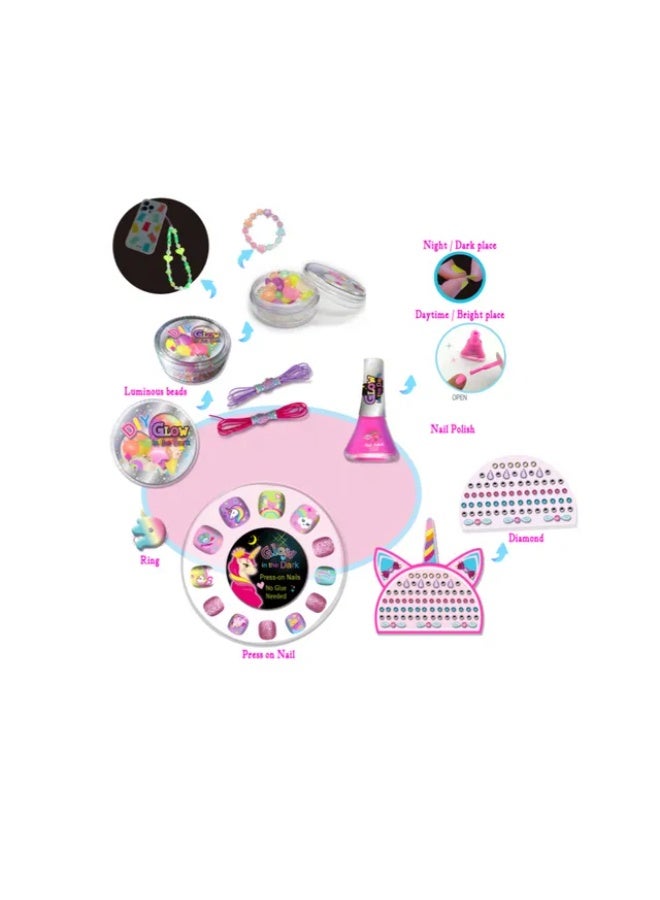 Glitz - D.I.Y Nail Playing - Glow In The Dark Set - Image 2