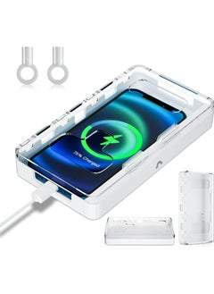 Portable Phone Lock Box with Two Keys, Helps Kids and Students Focus, Reduces Phone Addiction and Gaming, Compatible with Android, Samsung, Google, and iPhone Models