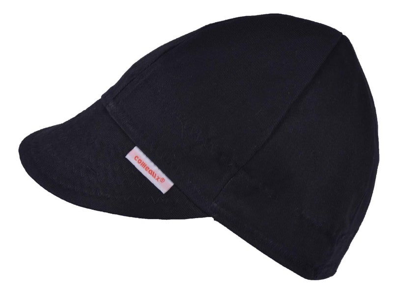 Comeaux Caps Reversible Welding Cap Solid Black 7 34