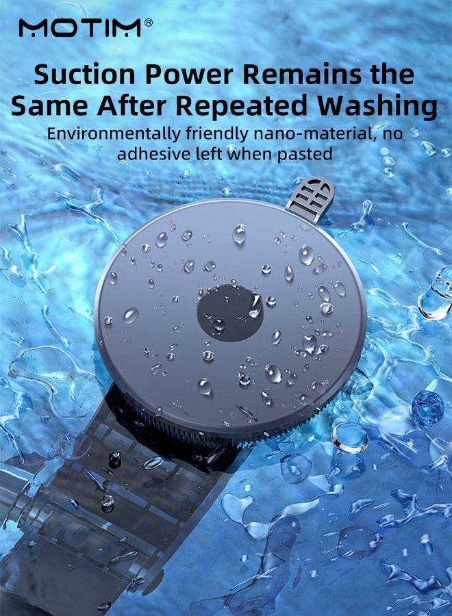 Motim 2 Pcs Car Phone Holder Mobile Holder for Car Air Vent Phone Holder Car  for Dashboard Air Vent Windshield Compatible with Apple Android Samsung etc Most Phone - Image 5