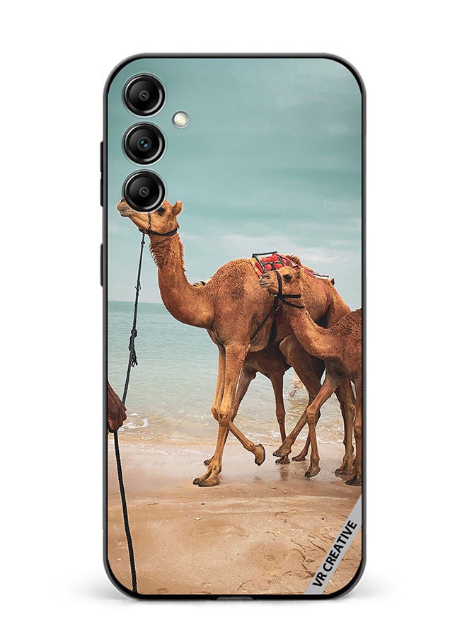 VR CREATIVE Protective Case Cover For Samsung Galaxy M54 Merry Camel Design Multicolour - Image 1