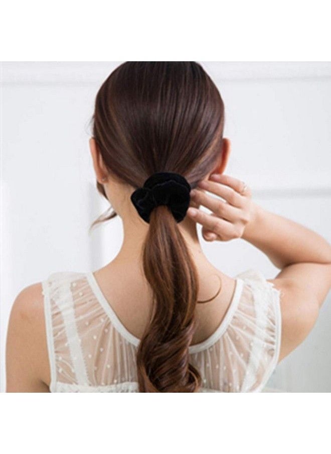 Fameza 20 Pcs Hair Scrunchies Velvet Elastic Hair Bands Scrunchy Hair Ties Ropes Scrunchie For Women Girls And Ladies Hair Accessories  - Image 4
