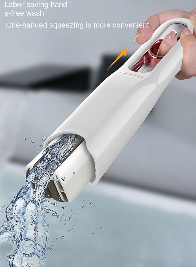 كيلا مكنسة صغيرة محمولة بفرشاة إسفنجية، أداة تنظيف تمتص الماء، تنظيف دون الحاجة للغسيل، مثالية للمطبخ والحمام - Image 5