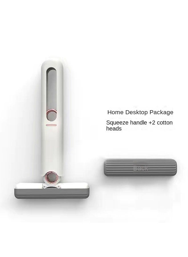 كيلا مكنسة صغيرة محمولة بفرشاة إسفنجية، أداة تنظيف تمتص الماء، تنظيف دون الحاجة للغسيل، مثالية للمطبخ والحمام - Image 1