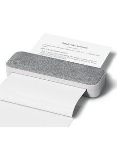 Generic A4 Portable Printer, Bluetooth Thermal Printer, Inkless Mobile Printer Compatible with iOS, Android, Laptop, Support 2''/3''/4'' Paper Width Printers Wireless for Travel, Home, Office  - Image 2