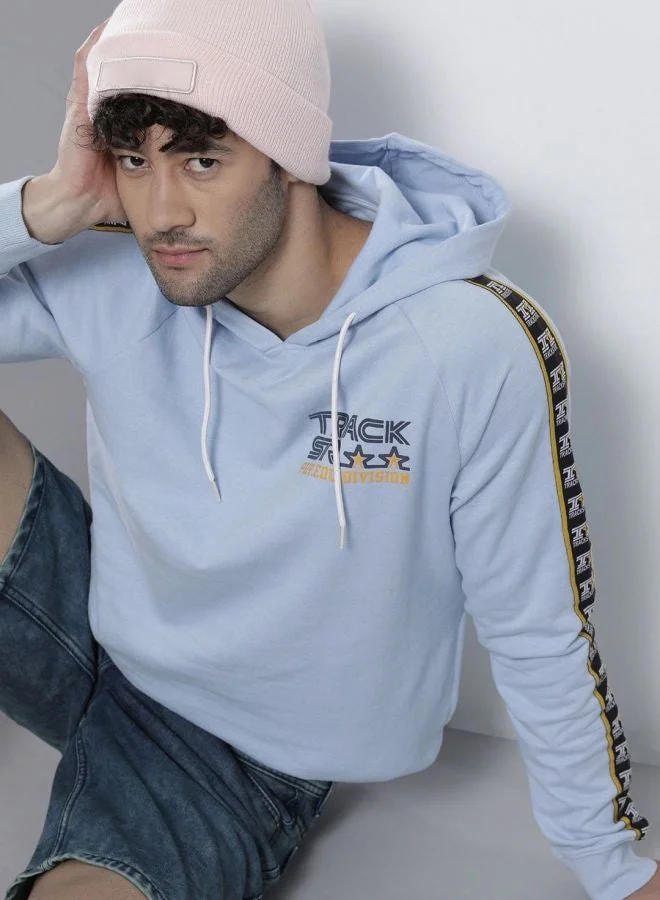 The Indian Garage Co  The Indian Garage Co Men Regular Fit Typographic Round Neck Full Sleeves Sweatshirt  | Best Price UAE