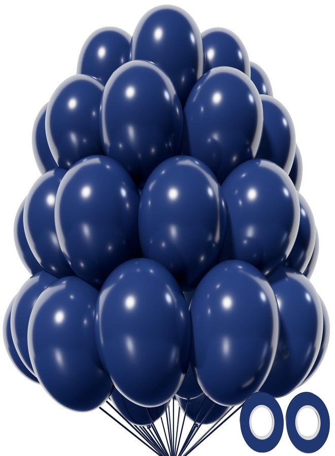 KAWKALSH Navy Blue Balloon 110pcs, 12 Inch Thickened Latex Party Balloons Helium Bright Color for Birthday Baby Shower Wedding Party Supplies Arch Garland Decoration - Image 1