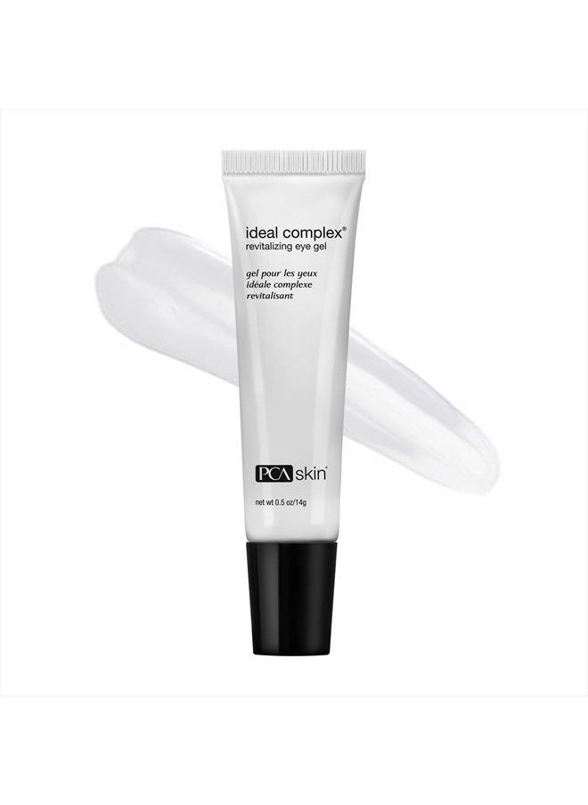 PCA SKIN Ideal Complex Revitalizing Eye Gel, Upper and Under Eye Serum for Dark Circles, Puffiness, Fine Lines, Wrinkles, Discoloration, Sagging Eyelids, Light and Silky Finish, 0.5 oz Tube  - Image 1