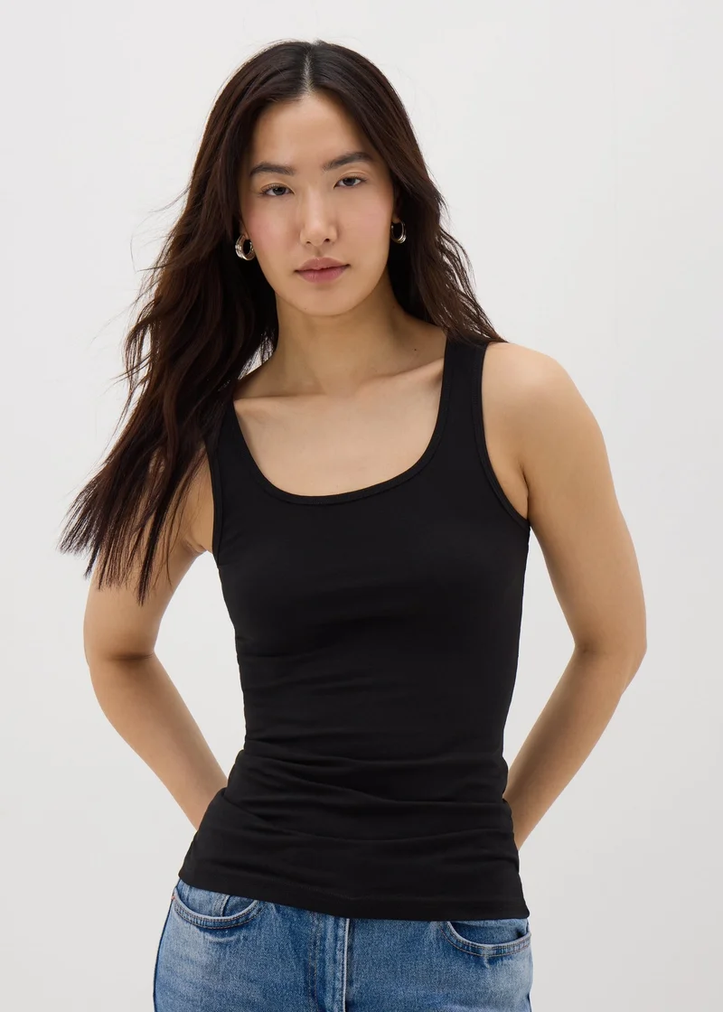 Matalan Black Essential Vest Top