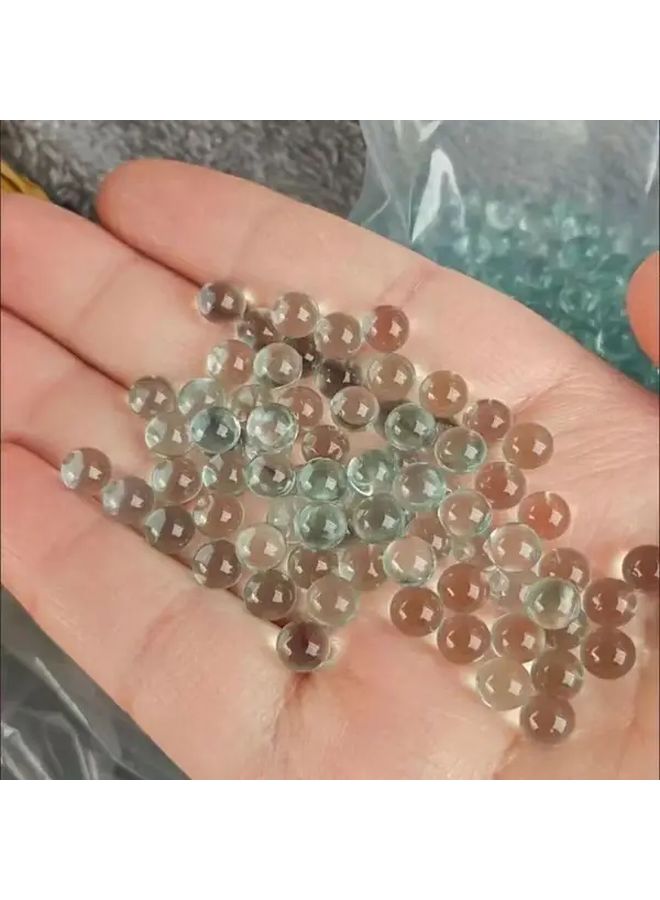500 قطعة من الخرز الزجاجي المصمت الصغير للحرف اليدوية وصنع المجوهرات وتزيين أحواض السمك - Image 3