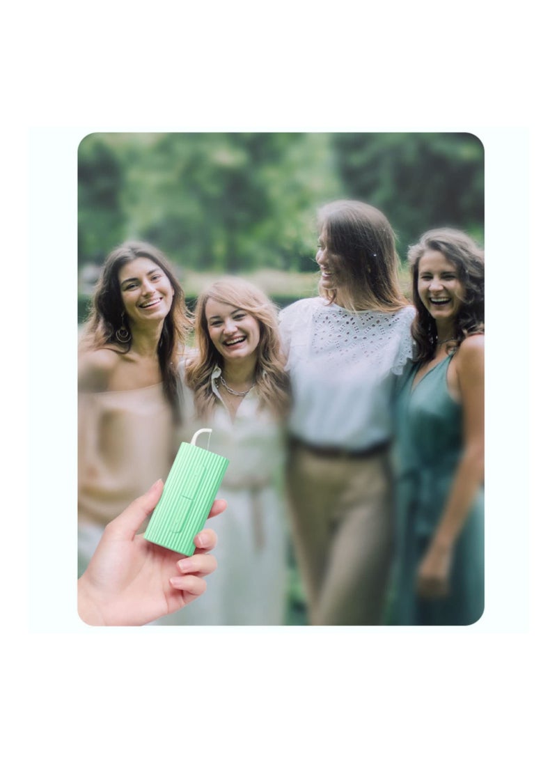 نيبمينينت 5 Pcs Dental Floss Portable Case, Storage 10 Count Adults in Box. The Best Tool for Cleaning Teeth and Oral Care. Travel is Perfect Dinners, Dating, (Green) - Image 3