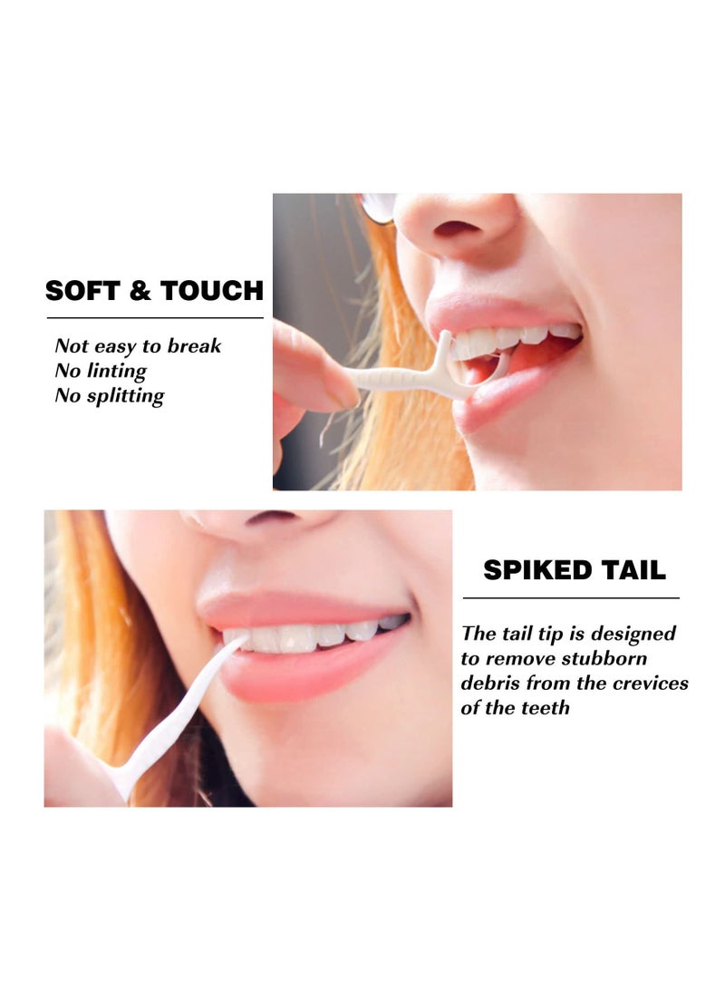 نيبمينينت 5 Pcs Dental Floss Portable Case, Storage 10 Count Adults in Box. The Best Tool for Cleaning Teeth and Oral Care. Travel is Perfect Dinners, Dating, (Green) - Image 2