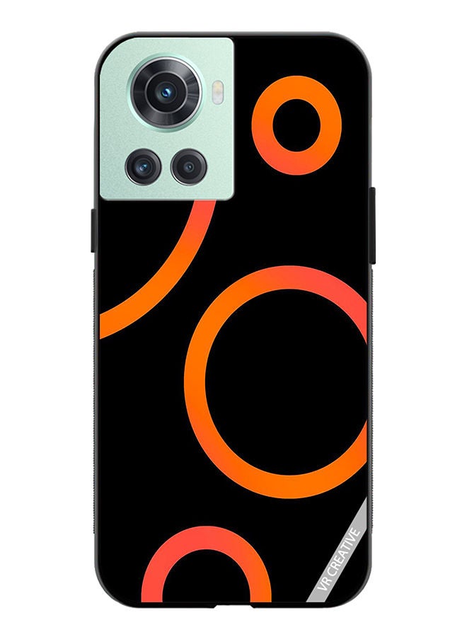 VR CREATIVE Protective Case Cover For OnePlus 10R Circle Design Design Multicolour - Image 1