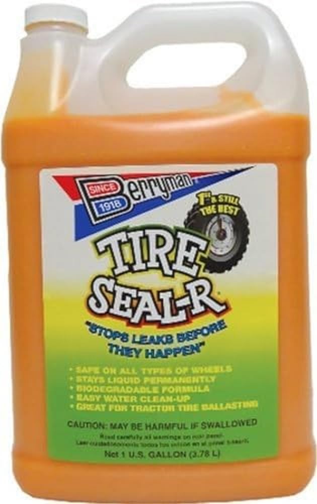 Berryman Products 1301 Tire Seal-R Sealing Compound,1-Gallon Bottle - Image 1