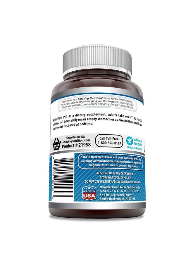Amazing Nutrition Amazing Formulas L-Tryptophan 1000mg Tablets Supplement | Non-GMO | Gluten Free | Made in USA (120 Count) - Image 3