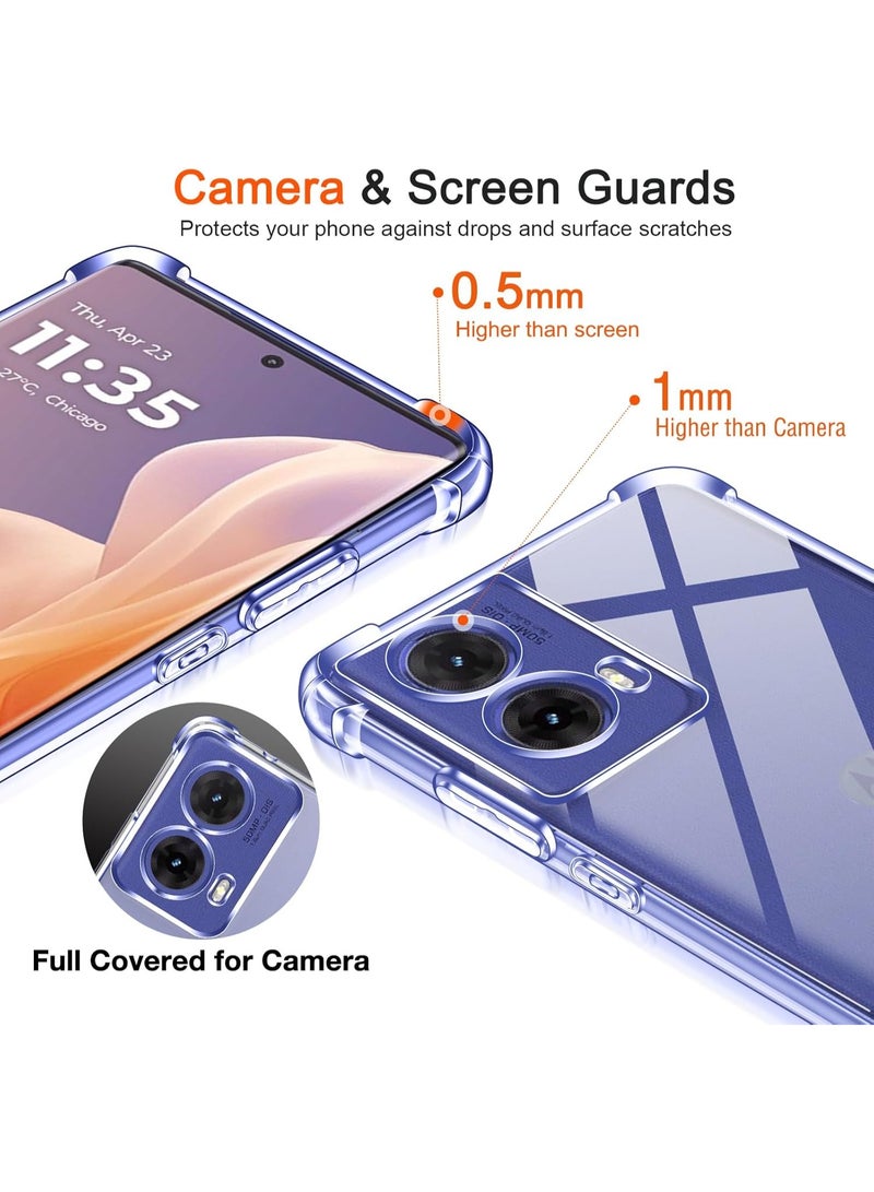 Case Compatible with Motorola Moto G85 Cover, Slim Fit Soft TPU Shockproof Anti-Scratch Phone Case Cover - Image 3
