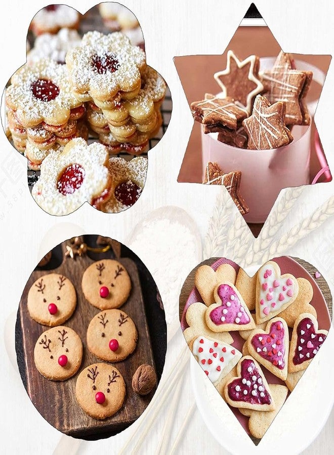 JAY EMPIRE 12 Pieces Cookie Cutter Stainless Steel Cookie Cutter with Different Shape - Image 4