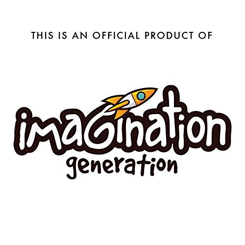 Imagination Generation Chalk and Dry Erase Board Black Felt Eraser|Dustless, Noiseless| for Classroom or Home| Pack of 1 - Image 5