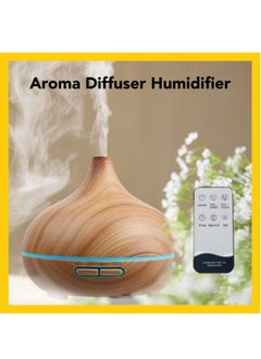 3-in-1 Essential Oil Diffuser Humidifier Ambient Light for Home, 550ml Aromatherapy Diffuser USB Powered Auto-off Aroma Therapy Diffuser for Large Room Bedroom Office with Remote Control - pzsku/ZF53460C44FC62791BE50Z/45/_/1715577267/3038dcb7-3093-4c81-967c-1cada5297a18