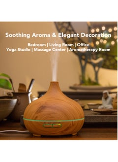 3-in-1 Essential Oil Diffuser Humidifier Ambient Light for Home, 550ml Aromatherapy Diffuser USB Powered Auto-off Aroma Therapy Diffuser for Large Room Bedroom Office with Remote Control - pzsku/ZF53460C44FC62791BE50Z/45/_/1715577379/3e4d5347-497c-4118-9153-25e45af2888c