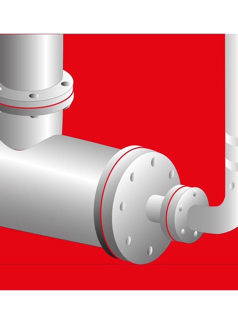 وايكون WEICON Silicone HT 300 310 مل لاصق ومانع تسرب مقاوم للحرارة العالية أحمر - Image 5