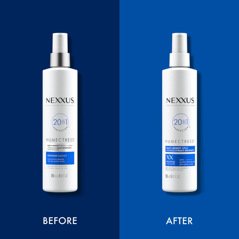 Nexxus Humectress Leave-In Conditioner Spray 20-in-1 Perfector for Dry Hair With Biotin & Hyaluronic Acid 9oz - Image 4