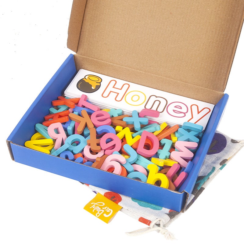 Cpc English Letter Spelling Word Game Children'S Early Education Puzzle English Card Matching Toys - Image 1