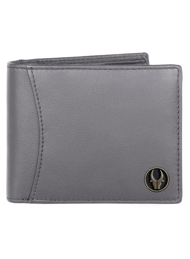 WildHorn Rfid Protected Leather Wallet For Men, Grey - Image 2