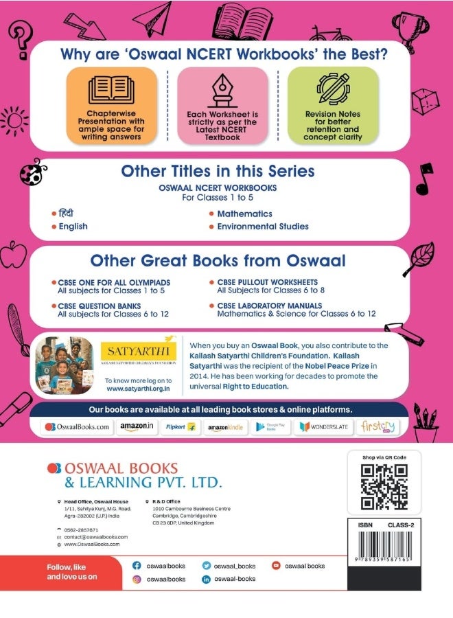 Oswaal NCERT Workbook Class 2 English Mridang (For Latest Exam) - Image 2