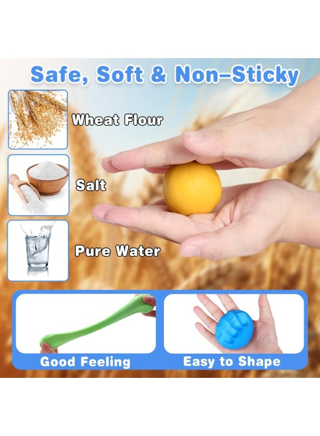 مجموعة معجون لعب طبيب الأسنان من كريلوسي، مجموعة معجون لعب للأطباء، أدوات معجون لعب للحفر والحشو، مجموعة لعب فنية وحرفية للأطفال الصغار من سن 3 سنوات فما فوق، ألعاب هدية مع قوالب ونماذج و5 ألوان من الطين - Image 4