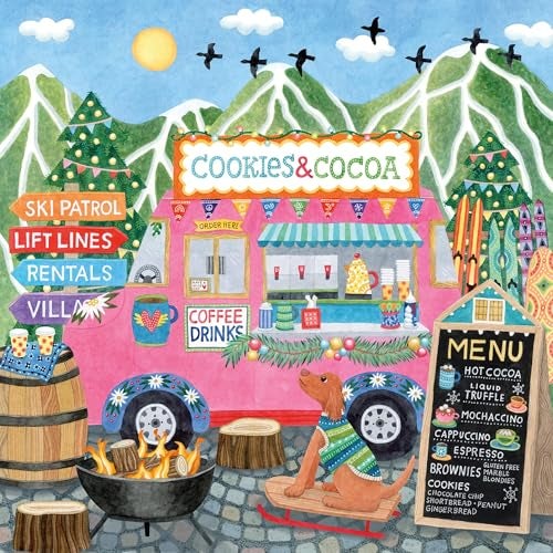 Ceaco - Food Trucks - Festive Food Truck II - 500 Piece Jigsaw Puzzle - Image 2