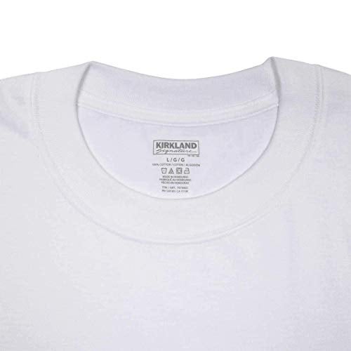 Kirkland Men's Crew Neck White T-Shirts (Pack of 6) (X-Large) - Image 3