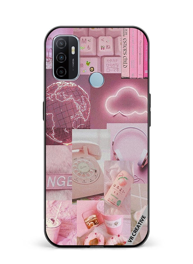 VR CREATIVE Protective Case Cover For Oppo A53 Design Multicolour - Image 1