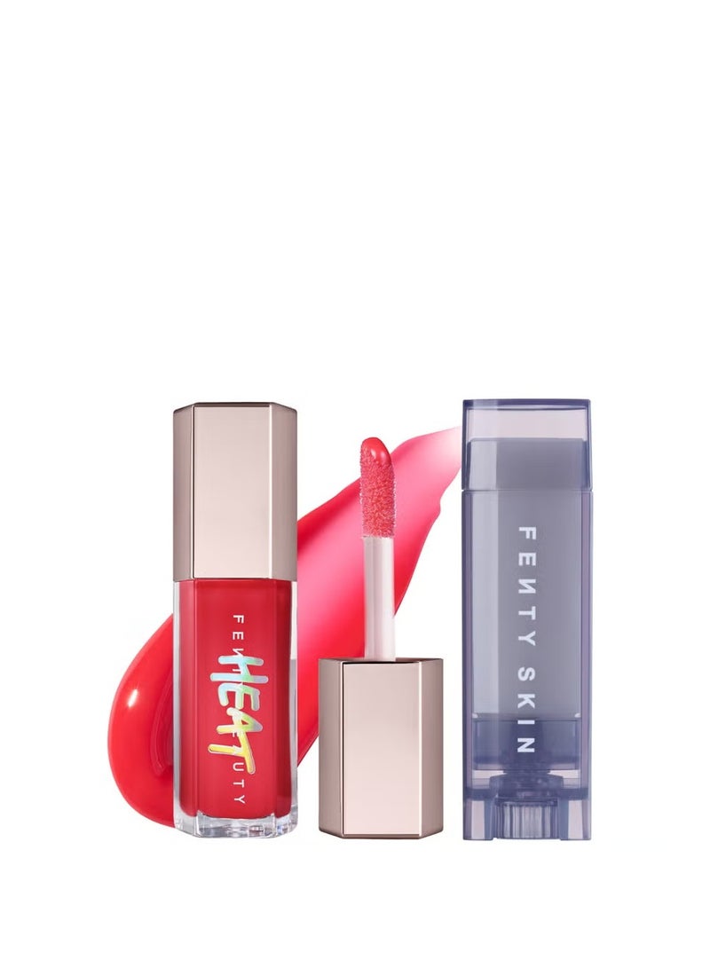 فنتي بلسم الشفاه فينتي بيوتي جلوس بومب هيت إكس لوكس: هوت شيري - Image 1