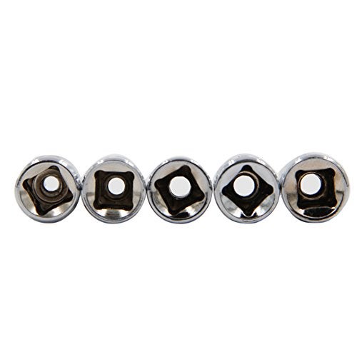 JDYYICZ 5Pcs E Torx Star Female Bit Socket Set 1/4" Drive E4 -E8 - Image 3