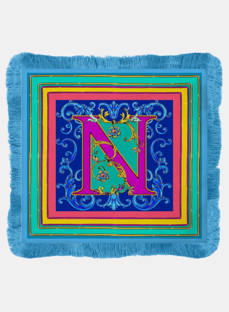 BACI MILANO - PLACEMAT 38X38 - ORTIGIA LETTER N - COTTON - Image 3