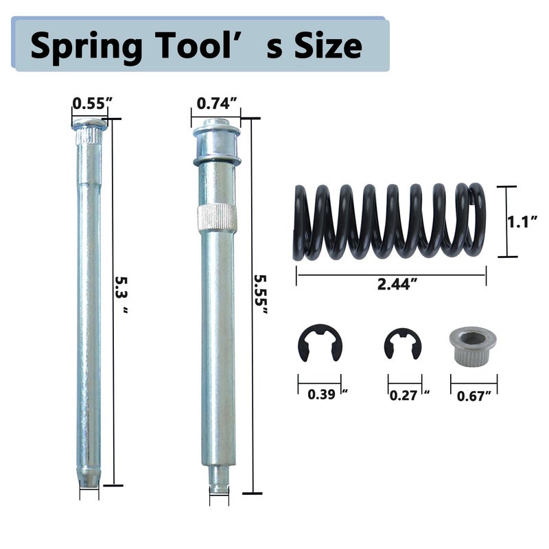 Generic AFEISOL 15685040 Door Hinge Pin and Bushing Kit Tool for Chevy GMC C1500 C2500 C3500 K1500 K2500 K3500 Suburban Tahoe - Easy Installation  - Image 2