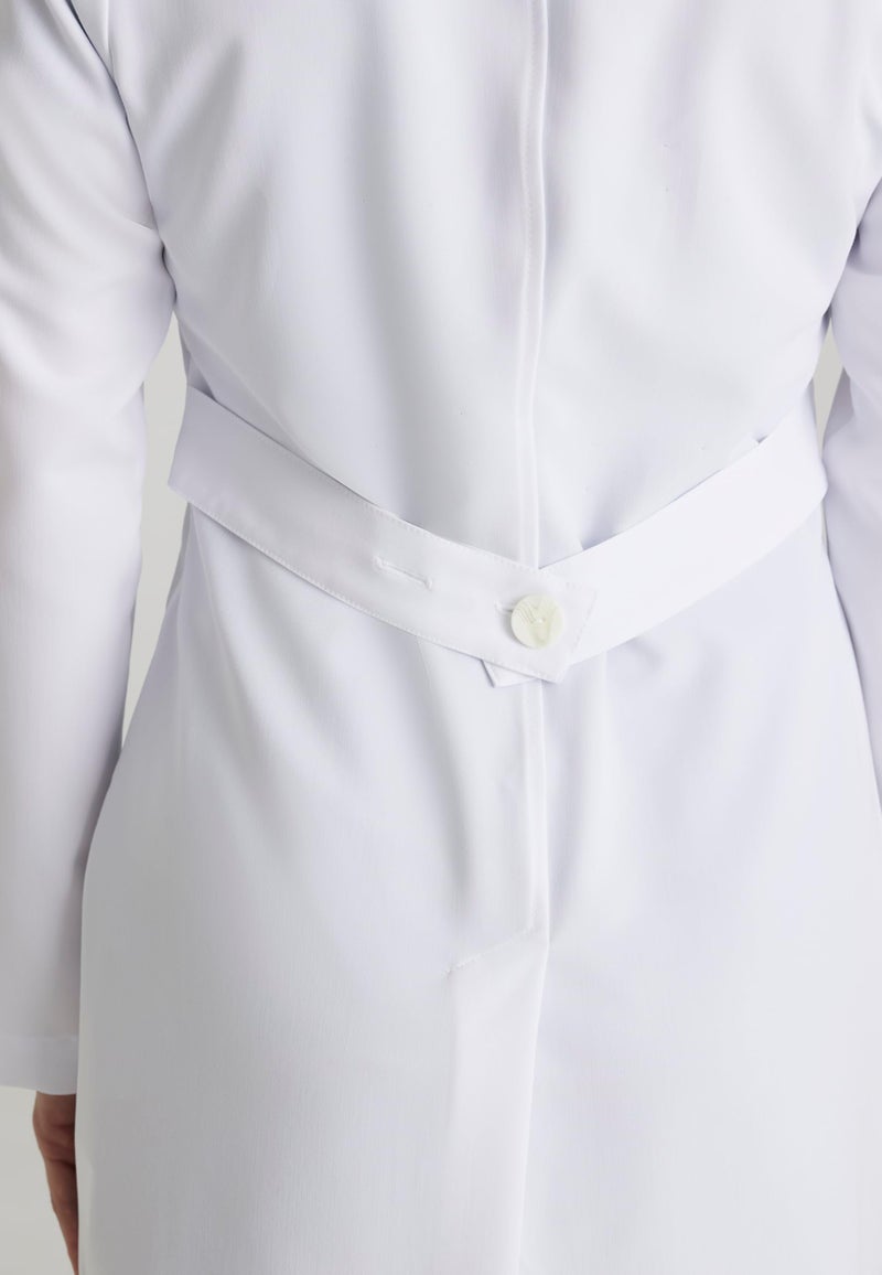Barco Grey's Anatomy Signature Women's 32" Three Pocket Lab Coat White S - Image 2