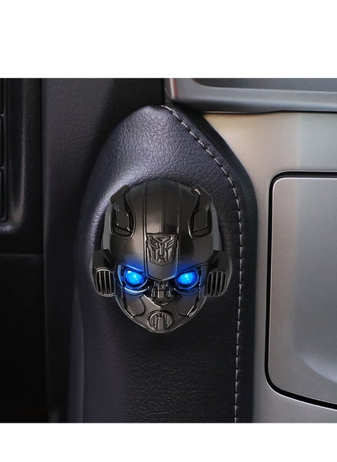 Car Engine Ignition Start Stop Button Cover Push Start Button Ring Car Interior Protective Switch Button Cover Universal Anti Scratch Decorative Stickers(Titanium Black)